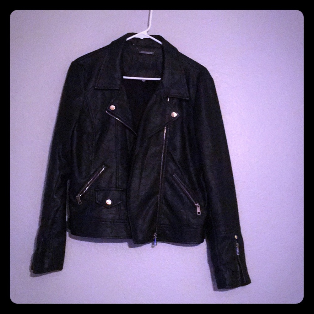 Leather jacket